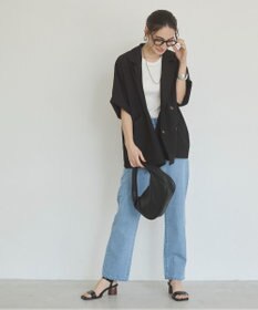 WEGO 【ANGIE VINTAGE/SMLサイズ展開】ストレートデニムパンツ