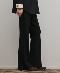 GRACE CONTINENTAL スウェットライクニットパンツ