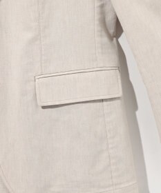JOSEPH ABBOUD 【キングサイズ・清涼/ストレッチ】ストレッチリネンシャンブレー ジャケット