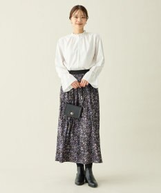 ANY L エニィファンクションハイネックブラウス