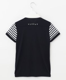 23区GOLF 【WOMEN】【吸水速乾】カノコ ボーダー半そで ポロシャツ