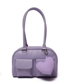 WEGO 【痛バ＆推し活】チャーム付きボストン痛バッグ