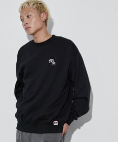 WEGO 【ユニセックス着用ITEM/裏起毛】別注BENDAVISワンポイントプルオーバー