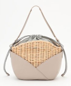 Y'SACCS 【ムック本掲載】ウィッカーバスケットショルダー