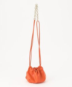 ICB チェーン付きミニ巾着バッグ