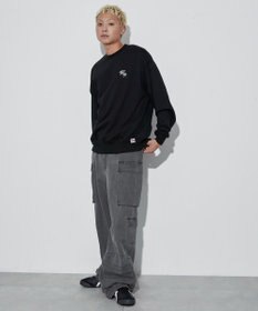 WEGO 【ユニセックス着用ITEM/裏起毛】別注BENDAVISワンポイントプルオーバー