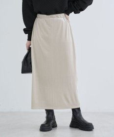 Green Parks ラメベロアＩラインスカート