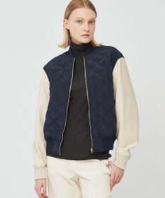 BEIGE， PEONY / スタジアムジャンパー