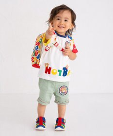 MIKI HOUSE HOT BISCUITS 【Sサイズ】 ロゴ総柄 リュック