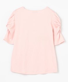 ANY シルケットスムース ツイストタックスリーブトップス