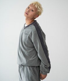 WEGO ミリタリーVネックラインプルオーバー