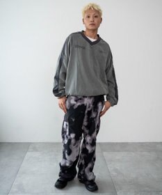 WEGO ミリタリーVネックラインプルオーバー