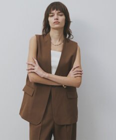 uncrave ウォッシャブルドライサップ ジレ