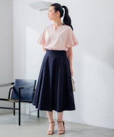 組曲 【洗える】パッチワークレース スカート