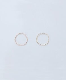 Phoebe 【K10】ブライトネスチェーンリング　ゴールド 3号/7号/11号/13号　BOX付き