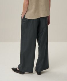 ATON SILK TROPICAL | イージーワイドパンツ