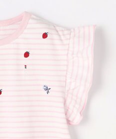 組曲 KIDS 【110-140㎝】 フルーティーボーダーTシャツ