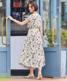 自由区 S 【ご好評につき追加生産・新色追加】ハーバルフロープリント ワンピース