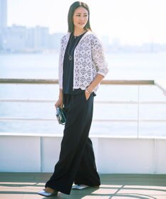 自由区 【カタログ掲載・シンプル上品】ワイヤーリングネックレス