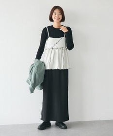 CRAFT STANDARD BOUTIQUE 洗える/とてもちクルーネックリブニットプルオーバー