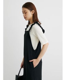 Green Parks ・ＲＡＹ　ＣＡＳＳＩＮ　ラッフルショルダーサロペット