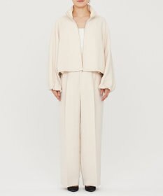 uncrave 【防シワ・洗濯機洗い可】ウォッシャブルダブルクロス トラックジャケット（uncrave STANDARD）