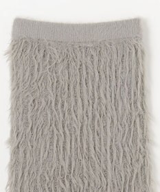 NAVE 【ReNAVE・洗える】メルティーシャギーニット スカート