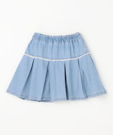 ANY KIDS 【洗濯機可能】プリーツ ミニスカパン