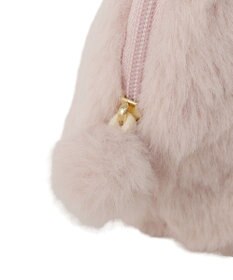 Maison de FLEUR イースターラビットフェイクファーポーチ