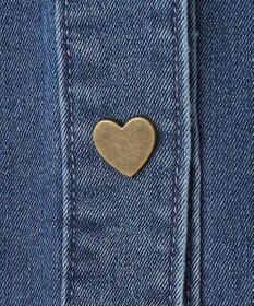 ANY KIDS フリル 襟付き デニム ジャケット