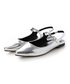 MODE ET JACOMO <noyau>ポインテッドトゥバックベルトパンプス