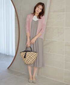 Tiaclasse L 【小倉優子さん着用・UVケア・接触冷感】ショートトッパーカーディガン