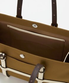 TOPKAPI 【Breath TOPKAPI】FRAME フレーム レザーベルト ワイド ミニ トートバッグ