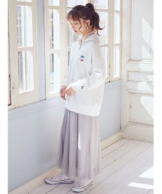 earth music&ecology Ｌｅｅ×ｅ．ｍ．ａ．ｅ．　ハーフジップ刺繍スウェット