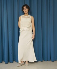 steppi ラウンド メッシュ バレエパンプス