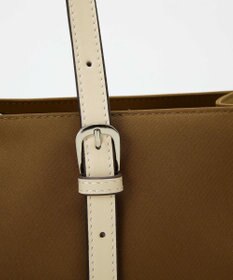 TOPKAPI 【Breath TOPKAPI】FRAME フレーム レザーベルト ワイド ミニ トートバッグ