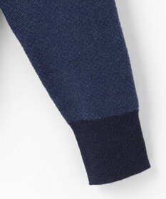 JOSEPH ABBOUD 【軽い】シェニールヤーンジャカード ジップ ブルゾン