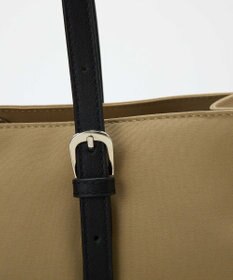 TOPKAPI 【Breath TOPKAPI】FRAME フレーム レザーベルト ワイド ミニ トートバッグ