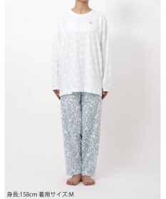 tsumori chisato SLEEP ツモリチサト パジャマ 長袖 長ズボン 綿100%(トップス) 綿混(ボトムス) UDX539 /ワコール
