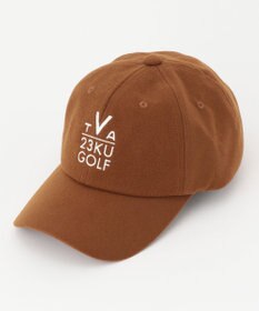 23区GOLF 【UNISEX】フランネル ナンバリング キャップ