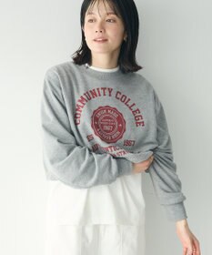CRAFT STANDARD BOUTIQUE カレッジプリントショートプルオーバー