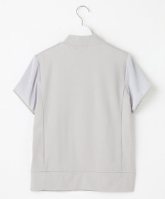 23区GOLF 【WOMEN】【吸水速乾/UVケア】シアー袖 モックネックシャツ