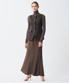 uncrave テンセルライトリネン ジレブラウス