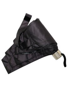 +RING 【遮光率99%以上】【数量限定】レディース向け 晴雨兼用遮光（折傘） BLK T1261