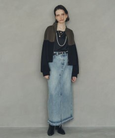 YECCA VECCA 【上下着用可能】2wayインバーテッドライトブルゾン