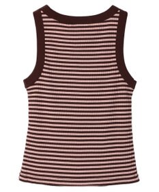 Green Parks ・ＳＵＧＡＲ　ＳＰＯＯＮ　ボーダーアメスリタンクトップ