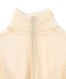 BEIGE， 【洗える・Precious 7月号掲載】TAMARIX / ストレッチチュールハイネックブラウス