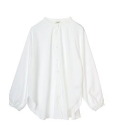 earth music&ecology ＳＥＴ２点ニットビスチェ＋ノーカラーシャツ