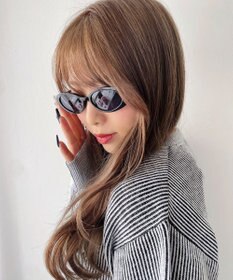 WEGO オーバルカラーレンズアイウェア