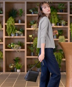 Tiaclasse L 【小倉優子さん着用・UVケア・接触冷感】ショートトッパーカーディガン